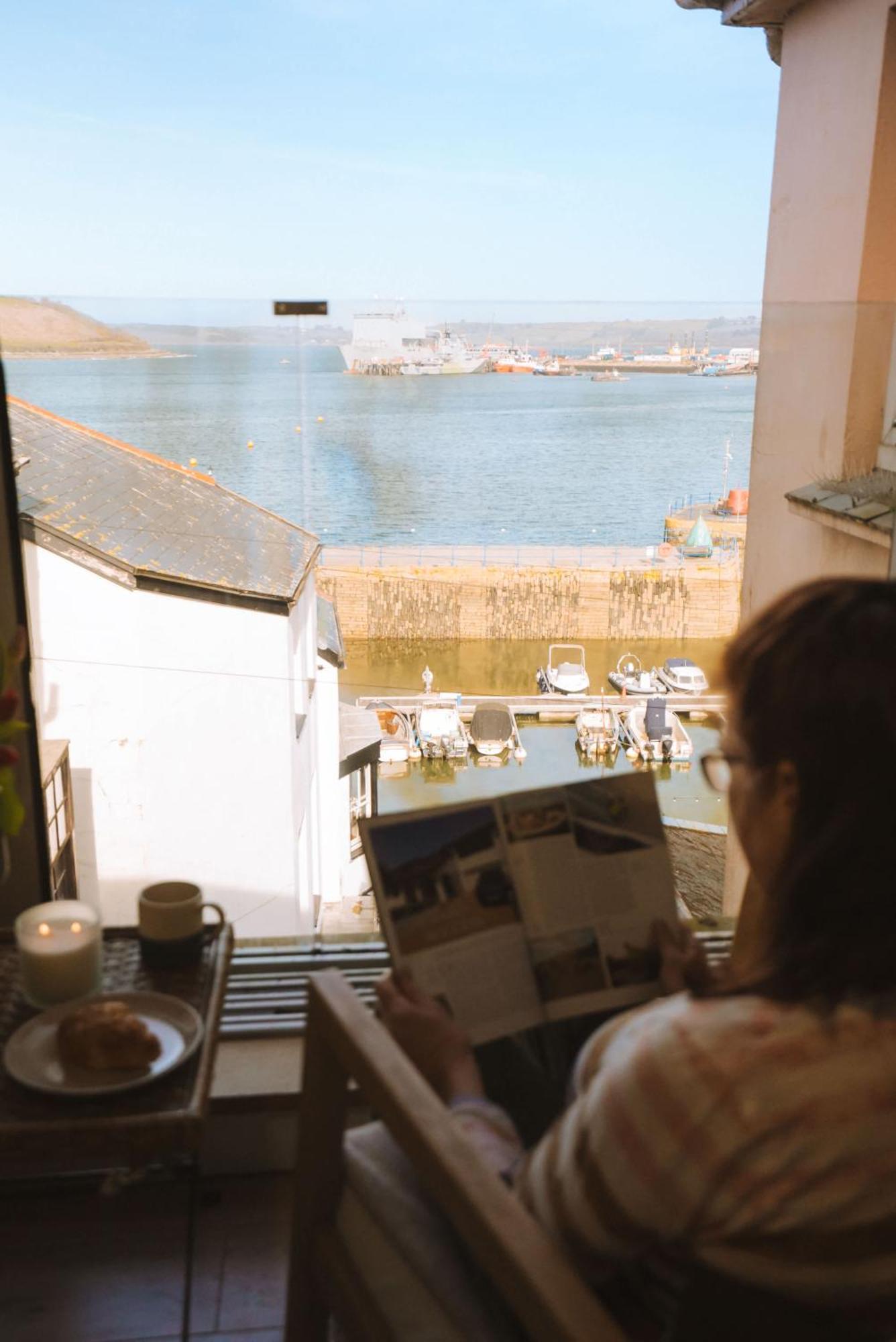 Breathtaking Harbourside Views With Parking At 'Harbour Strand' Falmouth Eksteriør billede