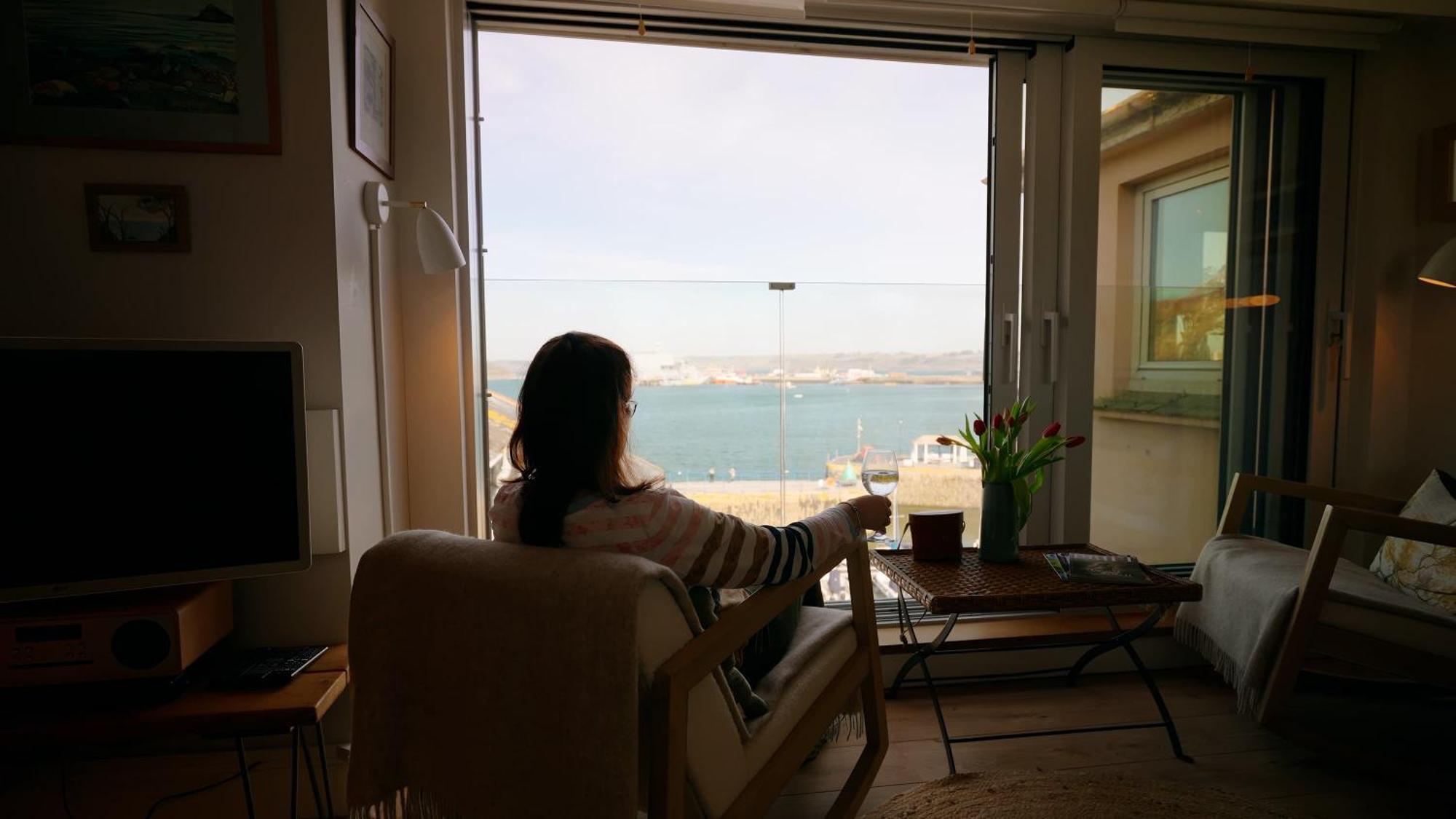 Breathtaking Harbourside Views With Parking At 'Harbour Strand' Falmouth Eksteriør billede