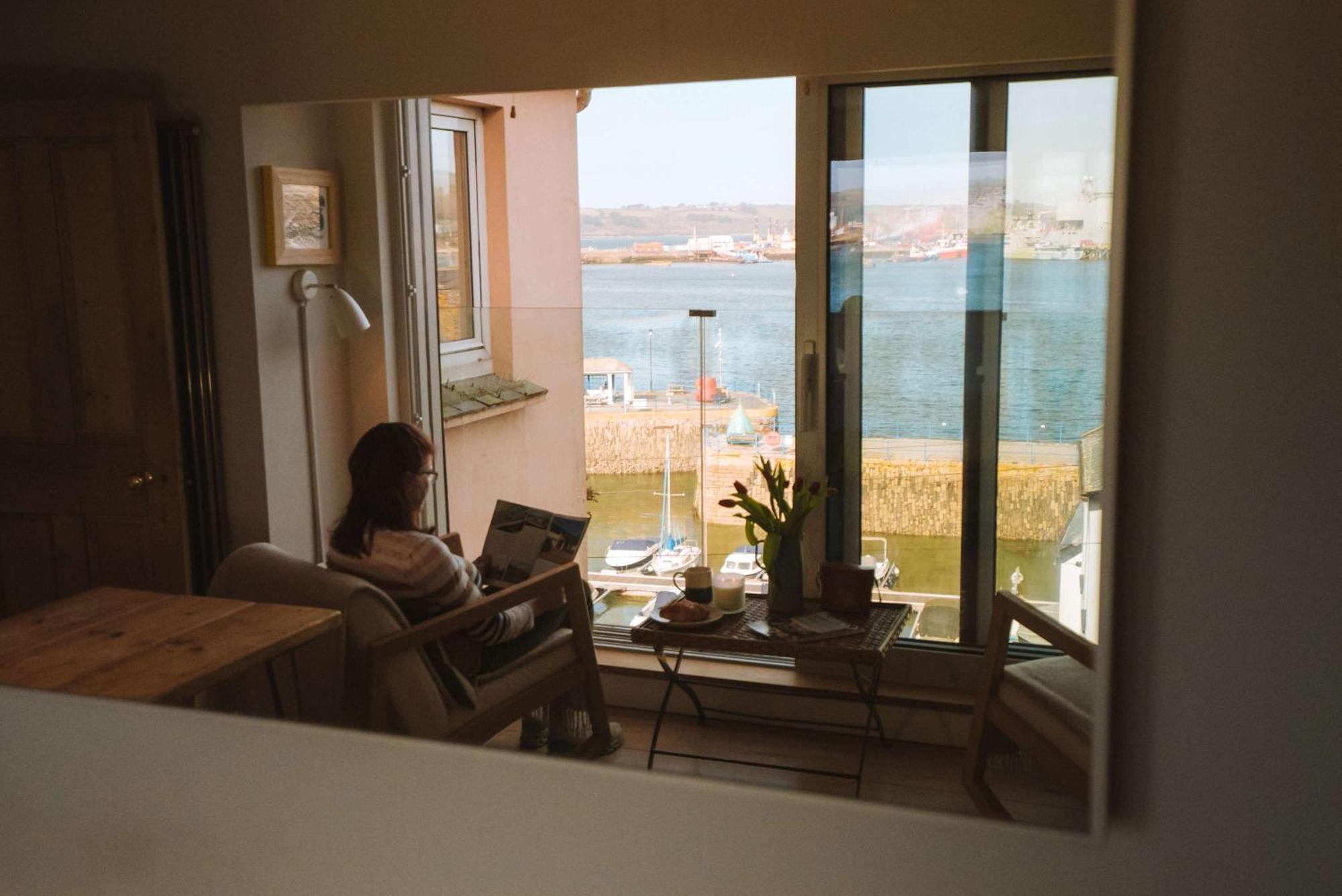 Breathtaking Harbourside Views With Parking At 'Harbour Strand' Falmouth Eksteriør billede