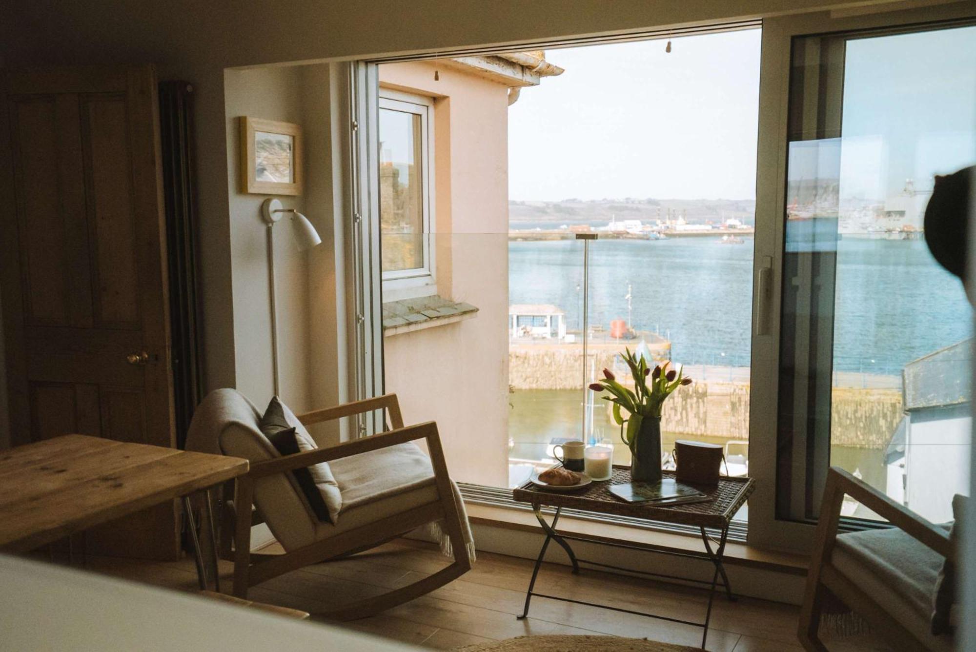 Breathtaking Harbourside Views With Parking At 'Harbour Strand' Falmouth Eksteriør billede